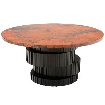 Modern Copper Dining Table