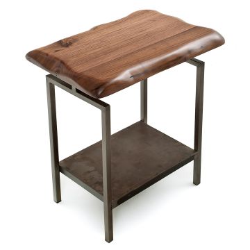 Modern Industrial End Table