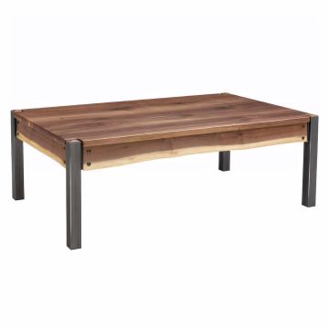 Modern Monaco Walnut Coffee Table