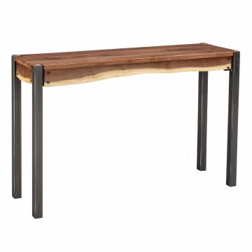 Modern Monaco Walnut Sofa Table