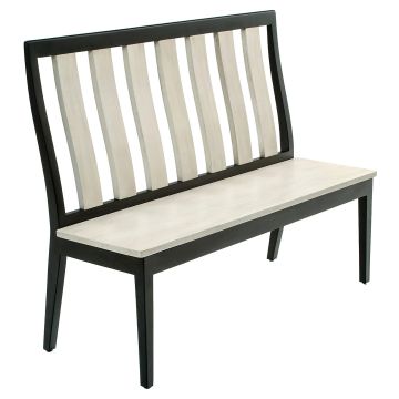 Modern Rustic Wood Bench