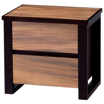 Modern Tarzia 2 Drawer End Table