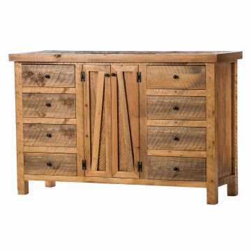 Mountain Mill 12 Drawer Distressed Dresser