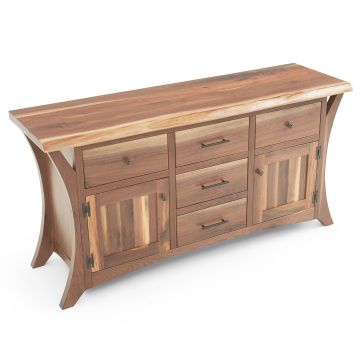 Natural Black Walnut Sideboard
