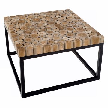 Natural Wood Coffee Table