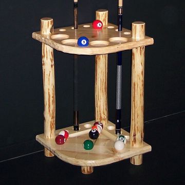 Klondike Corner Cue Rack