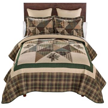 Pine Star Quilt Set