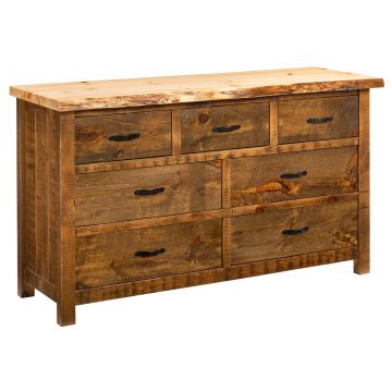 Canterbury 7 Drawer Pine Dresser