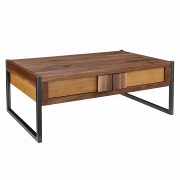 Powder Mountain Modern Walnut Coffee Table