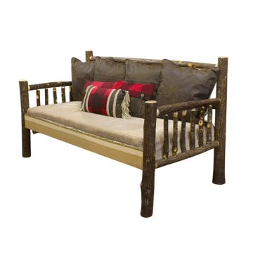 Real Hickory Log Daybed