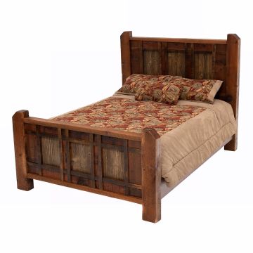 Reclaimed Heritage Richland Barn Wood Panel Bed