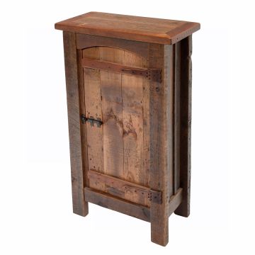 Reclaimed Heritage Winchester Barn Wood Pantry Cabinet