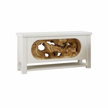 Golden Reef Oval Console