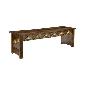 Rocky Mountain Barn Wood Dining Bench