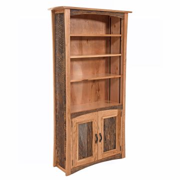 Rustic Craftsman Reclaimed Bookcase