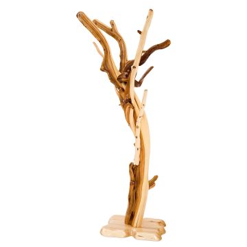 Rustic Juniper Log Coat Tree