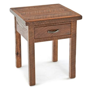 Oak Meadows 1 Drawer Reclaimed Barn Wood Nightstand