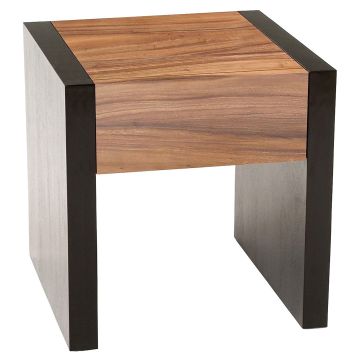 Soft Modern 1 Drawer End Table or Nightstand