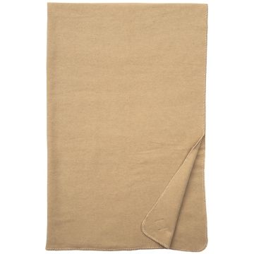 Solid Crème Throw Blanket
