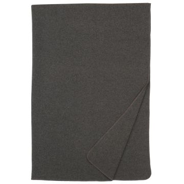 Solid Greystone Throw Blanket