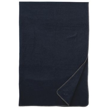 Solid Midnight Throw Blanket