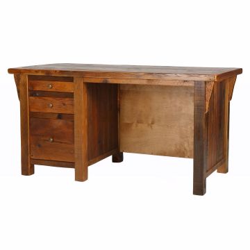 Stony Brooke Rustic Reclaimed 3 Drawer Desk