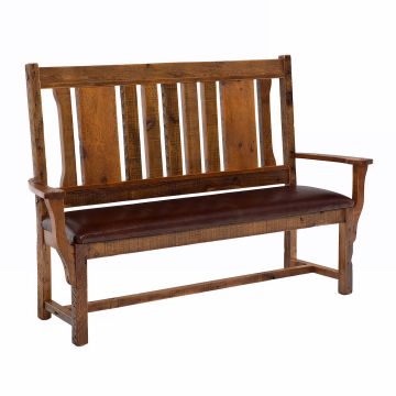 Stony Brooke Rustic Reclaimed 5' Bench