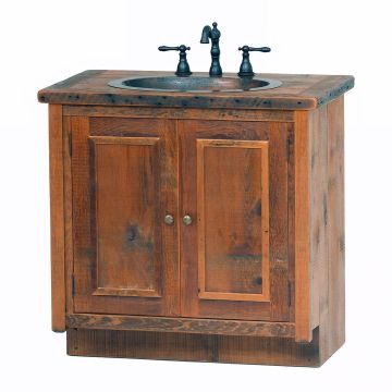 Stony Brooke Rustic Reclaimed Bathroom Vanity