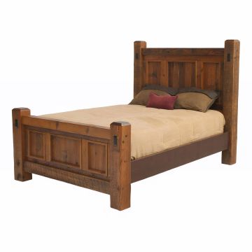 Stony Brooke Rustic Reclaimed Highland Panel Bed