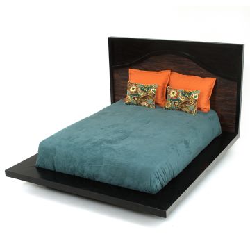 Sustainable Reclaimed Wood Platform Bed