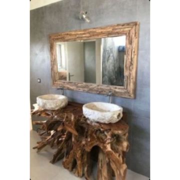 Unique Teak Root Vanity