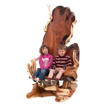 Unique Rustic Rocker - Redwood & Juniper