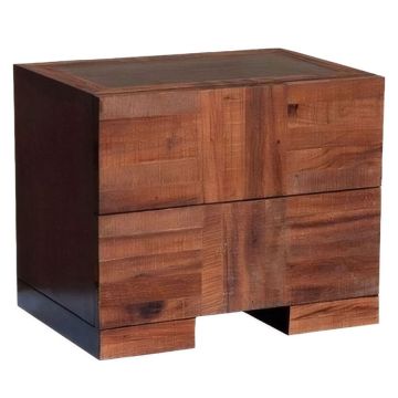 Urban Rustic Contemporary Nightstand