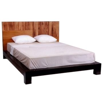 Urban Rustic Jigsaw Platform Bed