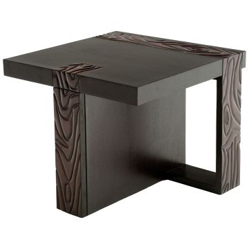 Urban Rustic Mahogany End Table