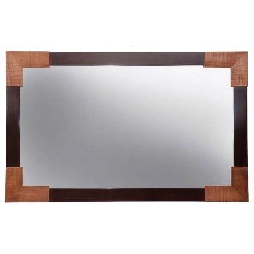 Urban Rustic Mahogany Mirror 