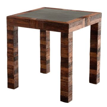 Urban Rustic Reclaimed Wood End Table