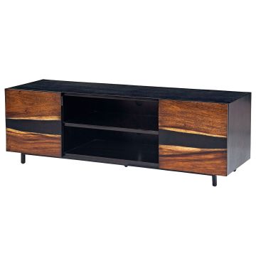 Urban Rustic Wildwood Entertainment Center