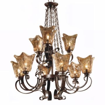 Vetraio 9 Light Chandelier