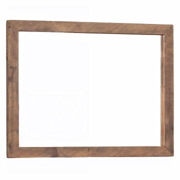 Weathered Wood Bathroom Mirror Frame