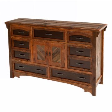 Western Traditions Coyote Gulch 9 Drawer Dresser