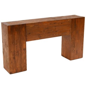 Woodland Beam Reclaimed Sofa Table - Light Oldwood