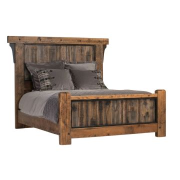 Adventure Mountain Timber Frame Panel Bed