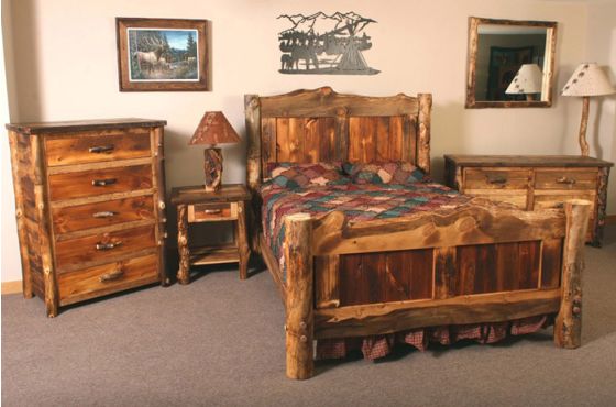 HOMESTEAD RIDGE ASPEN & RECLAIMED WOOD WILDERNESS BED