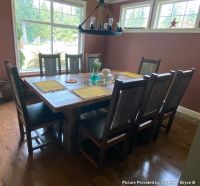 Customer Provided Photo - Adventure Mountain Timber Frame Dining Table & Chairs