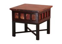 Leon Copper End Table