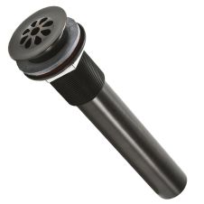 1.5" Non-Overflow Oil Rubbed Bronze Bathroom Sink Grid Drain