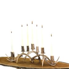 Mantle Piece Antler Candle Holder (7 candles)