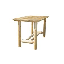 Cedar Lake Cabin Log Pub Table
