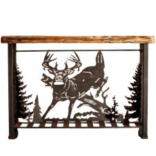 Metal Jumping Buck Scene Sofa Table